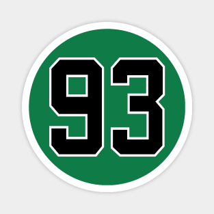 Number 93 Magnet